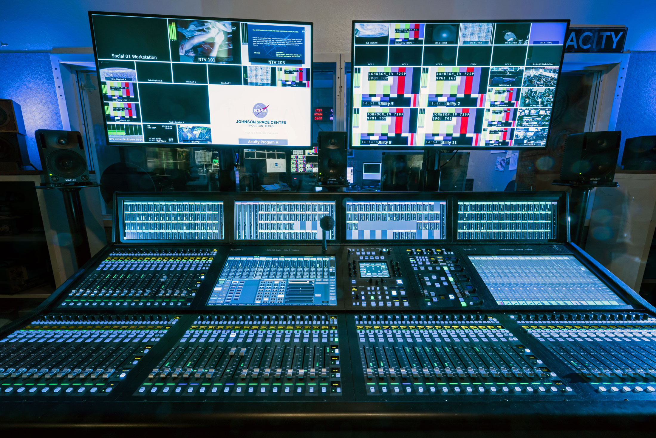 Solid State Logic System T Broadcast Audio Production Platform in